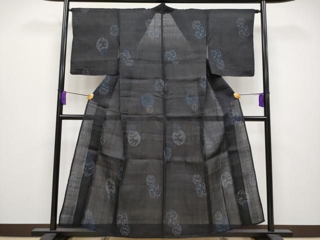 平和屋本店■極上　夏物　重要無形文化財　本場宮古上布　苧麻　逸品　CYAA3304s5 平和屋本店□極上 夏物 重要無形文化財 本場宮古上布 苧麻 逸品