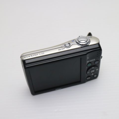 美品 COOLPIX L22 シルバー 即日発送 Nikon デジカメ デジタル