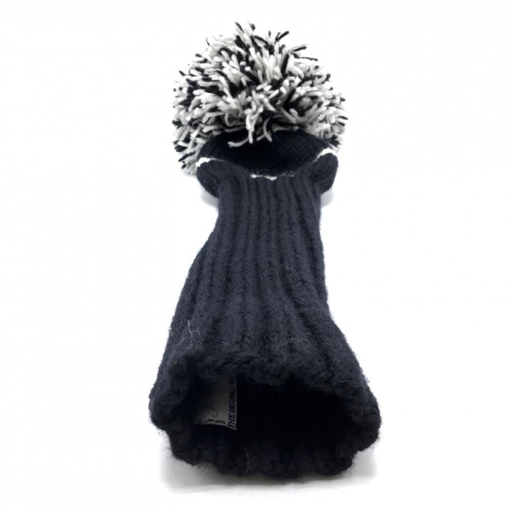 【美品】ジャンクレイグ ヘッドカバー(DR) 黒×白 ポンポン ニット ドライバーゴルフ Jan Craig 美品】ジャンクレイグ ヘッドカバー(DR) 黒×白 ポンポン ニット