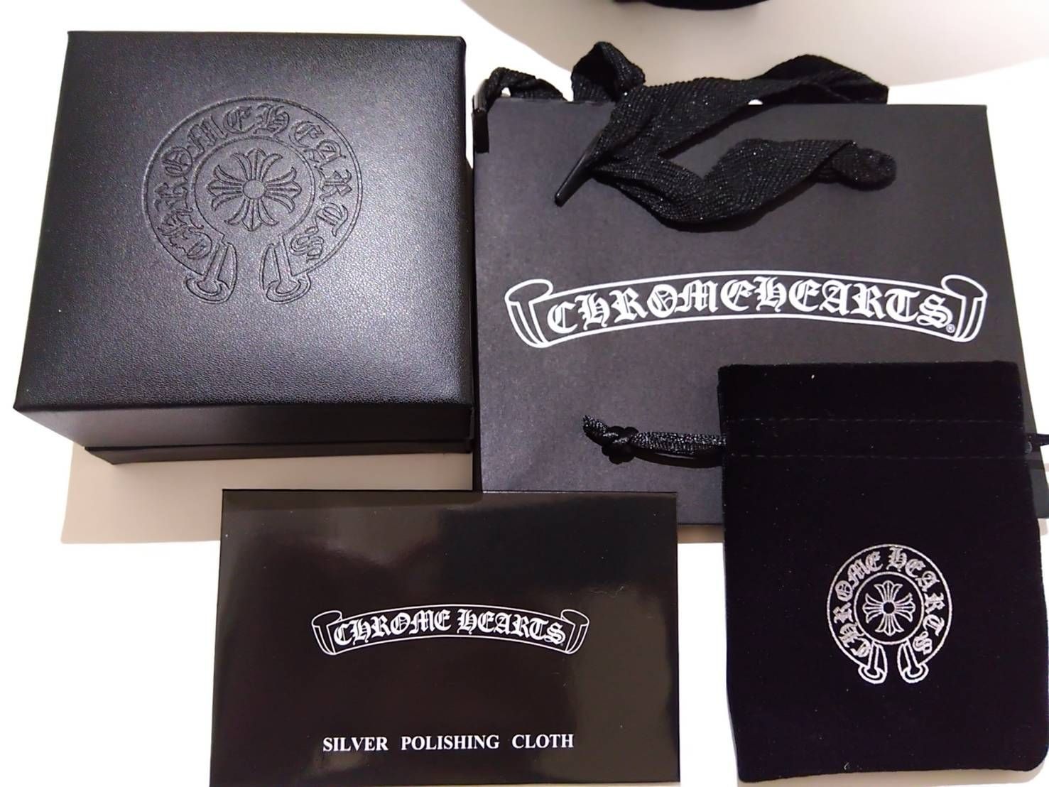 新作☆CHROME HEARTS クロムハーツ FILIG/CROSS-SM W/BALE/フィリグリークロスS Wベイル ネックレス セット SV.925