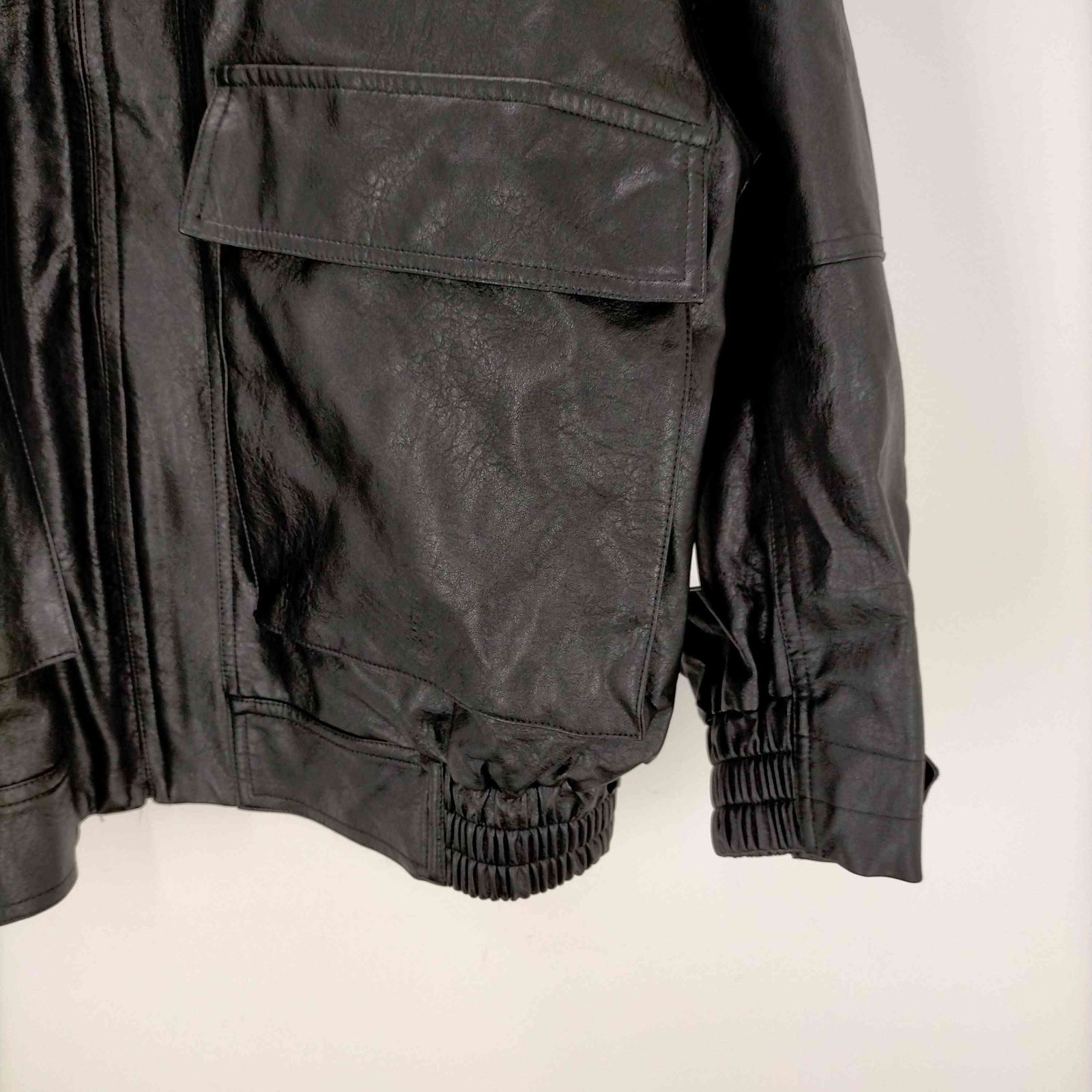 フリークスストア FREAKS STORE 20AW エコレザーブルゾン