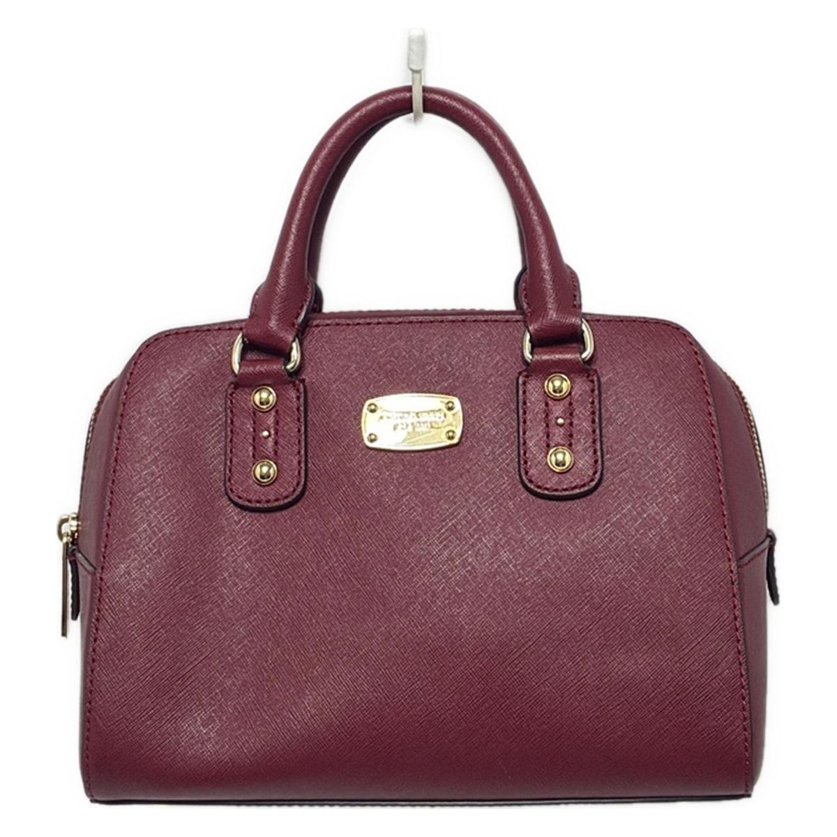 MICHAEL KORS マイケルコース ハンドバッグ サフィアーノ スモール サッチェル 35S3GSAS1L ボルドー レザー