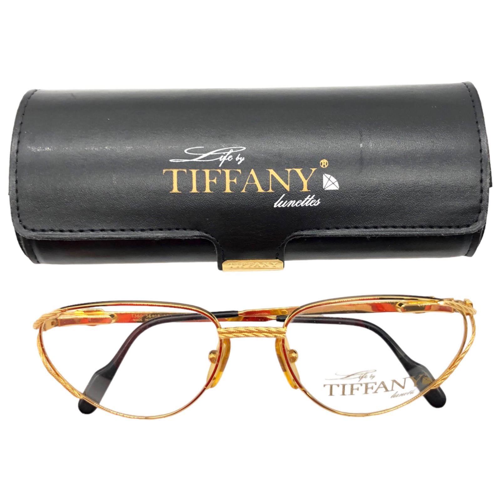 ♪07194 Tiffany ヴィンテージ メガネ サングラス 23K T360 - メルカリ