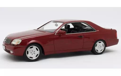 ミニカー　1/18 メルセデスベンツ 600SEC C140 1992(メタリックレッド) [CML079-3] 中古】ミニカー 1/18 メルセデスベンツ 600SEC C140 1992