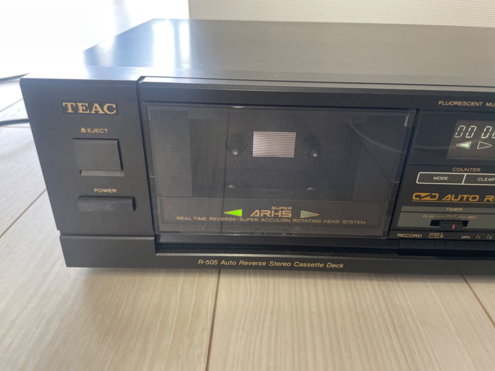R-505 TEAC カセットデッキ - メルカリ