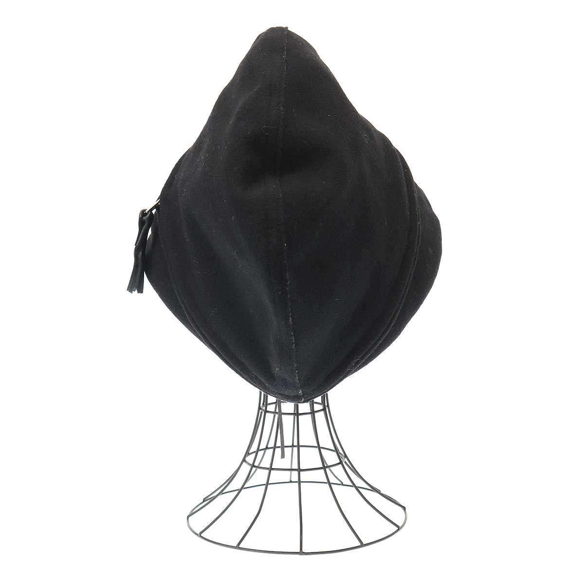 Yohji Yamamoto ヨウジヤマモト 1990's ジップデザインビッグキャップ