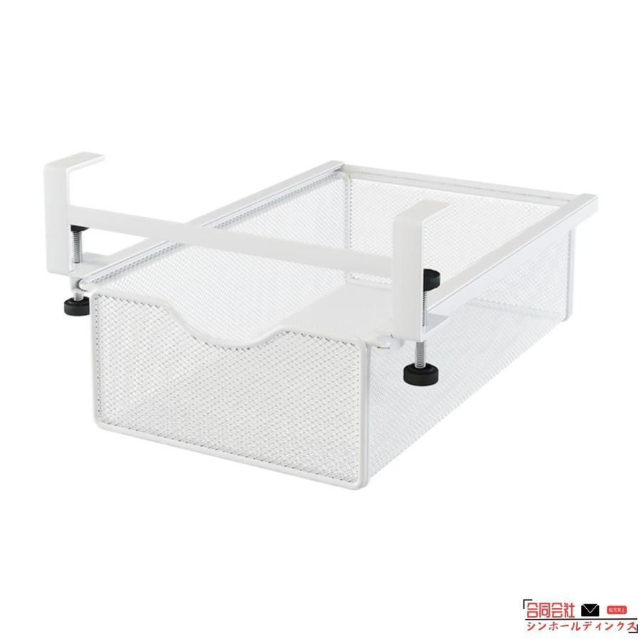 ロングデスクラック 卓上 大容量収納 3段タイプ (120, 白) 2035 収納