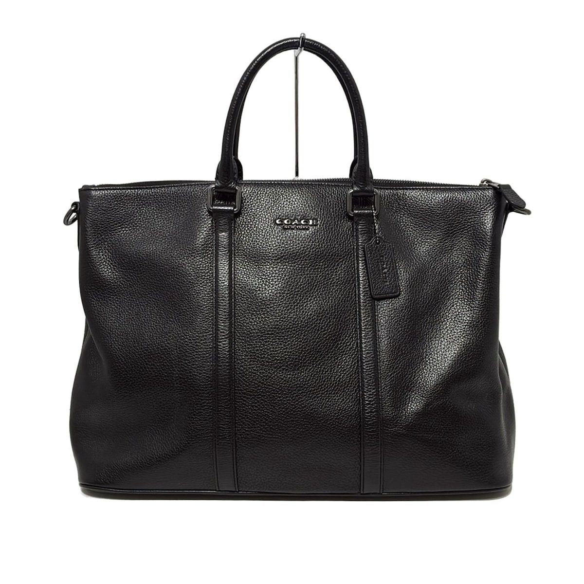 COACH コーチ ビジネスバッグ ケイレブ ワーク バッグ CY769 黒 2WAY|ショルダー レザー