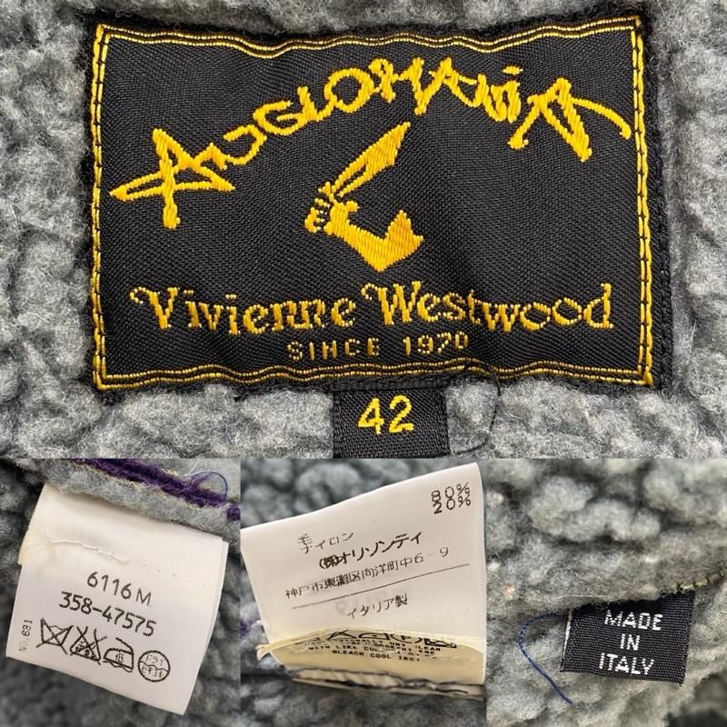 VivienneWestwood アングロマニア　イタリア製ジャケット　42 Vintage 90s Vivienne Westwood Anglomania Jacket Made In