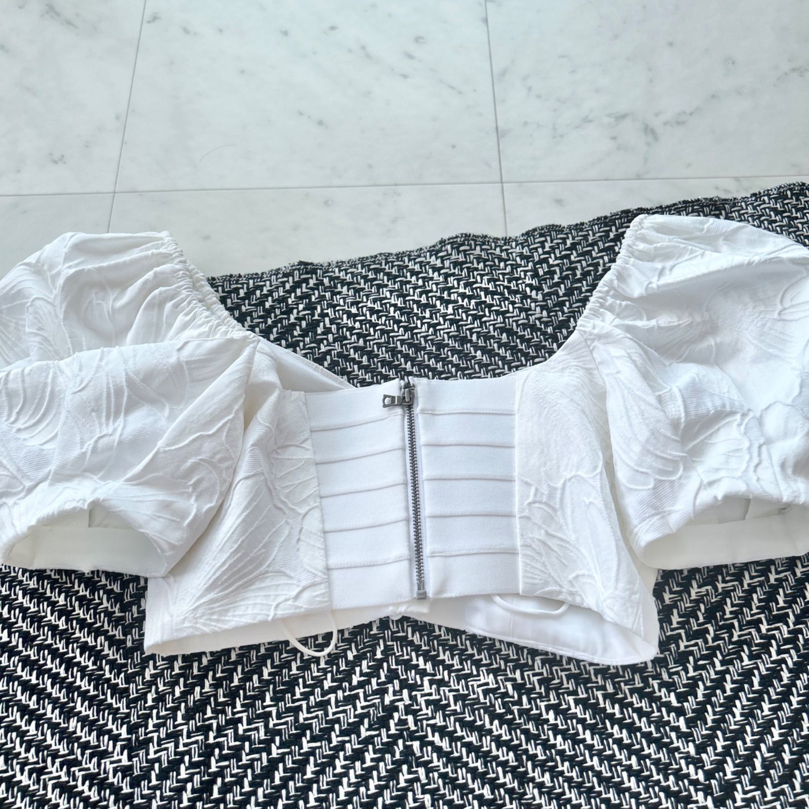 alice+olivia アリスアンドオリビア 立体花柄 セットアップ