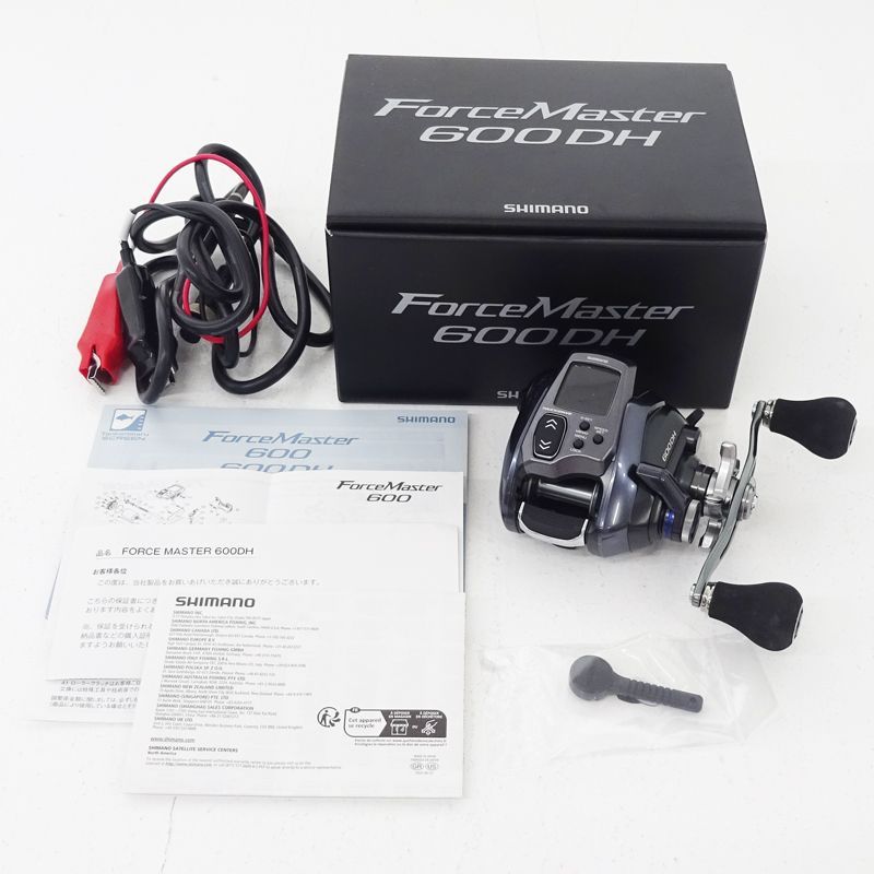 三重店】シマノ 23 フォースマスター 600DH 電動リール 045065
