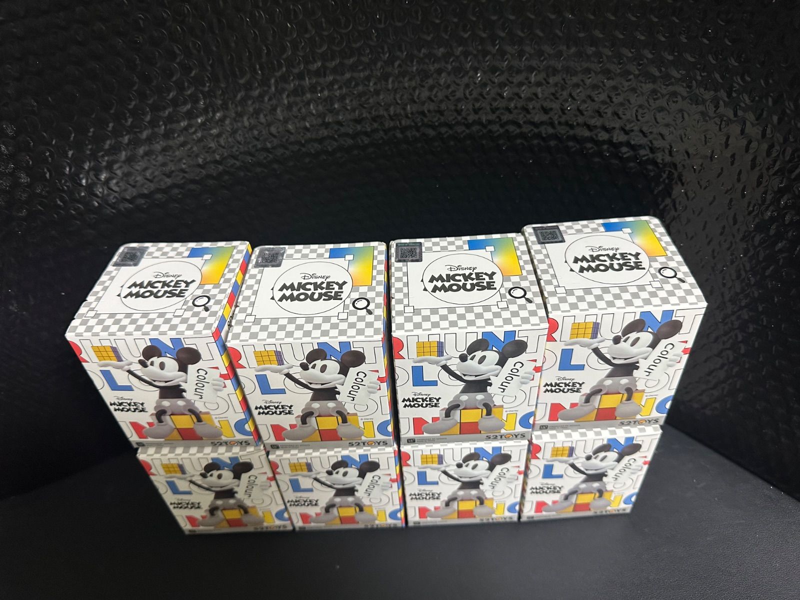 52TOYS BLINDBOX ミッキー カラーハンティング 8個セット ミッキー
