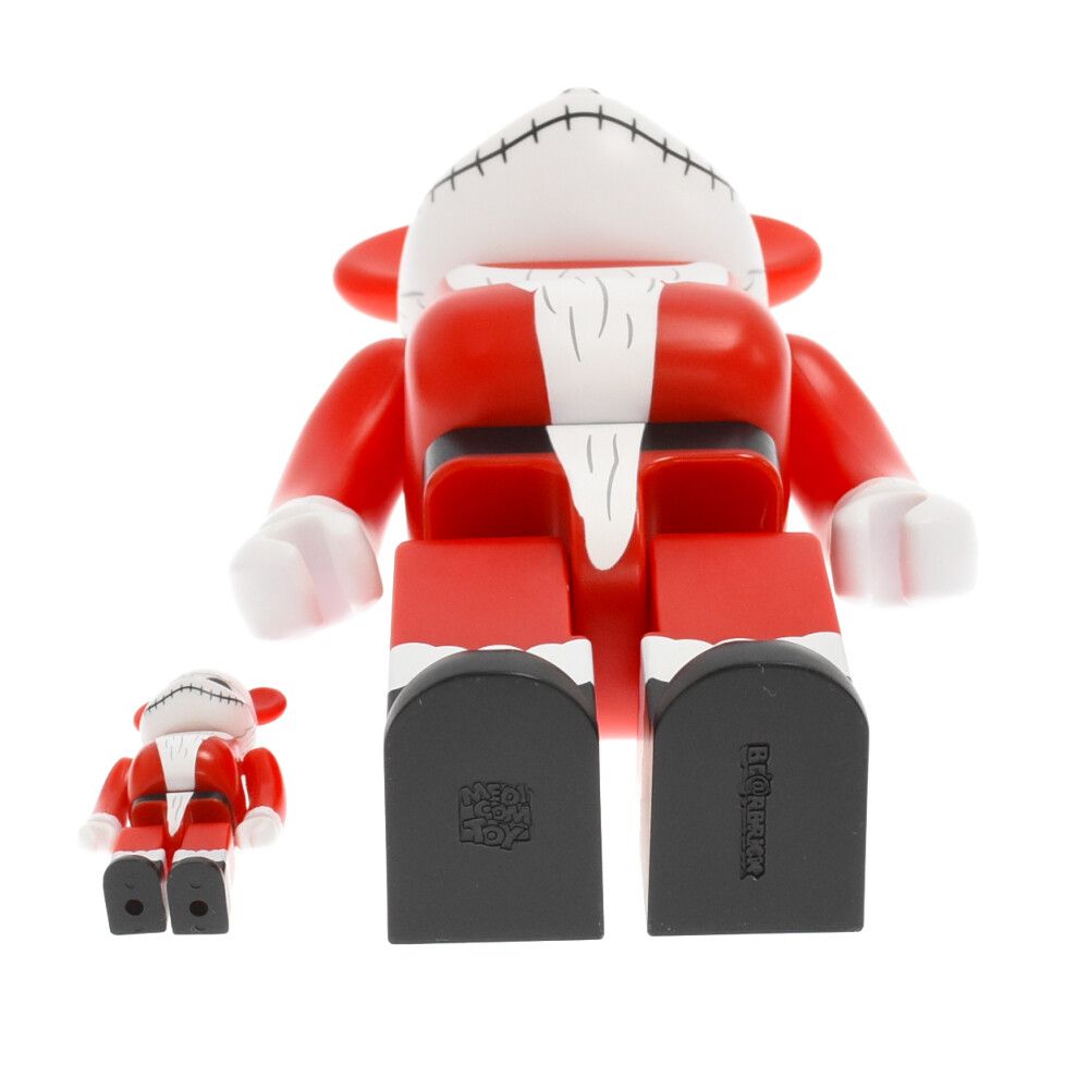 MEDICOM TOY (メディコムトイ) BE@RBRICK SANTA JACK 100%/400% ベア ...