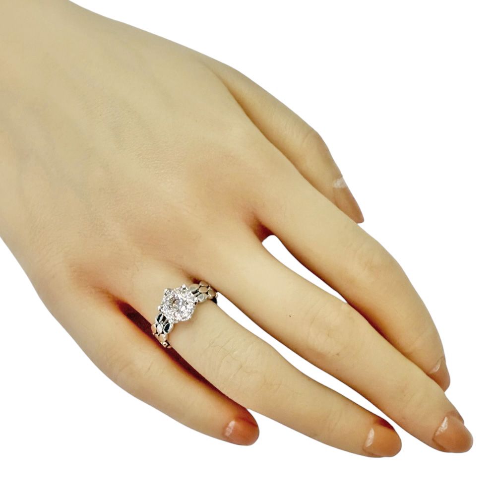 リング 指輪 10.5号 Pt900プラチナ ダイヤモンド レディース