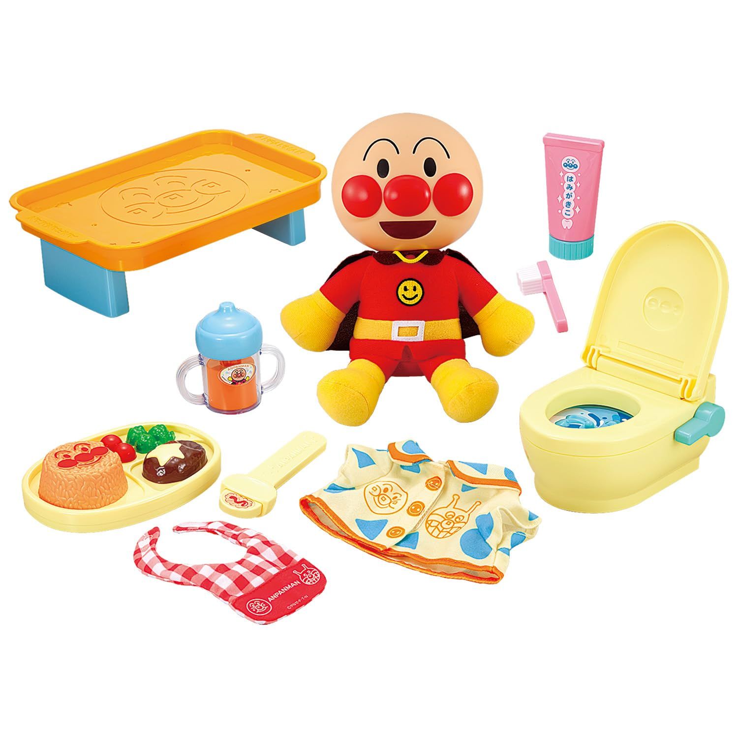 バンダイ BANDAI なかよしアンパンマン たっぷりおせわセット 対象年齢 1歳6か月以上 たっぷりおせわセット