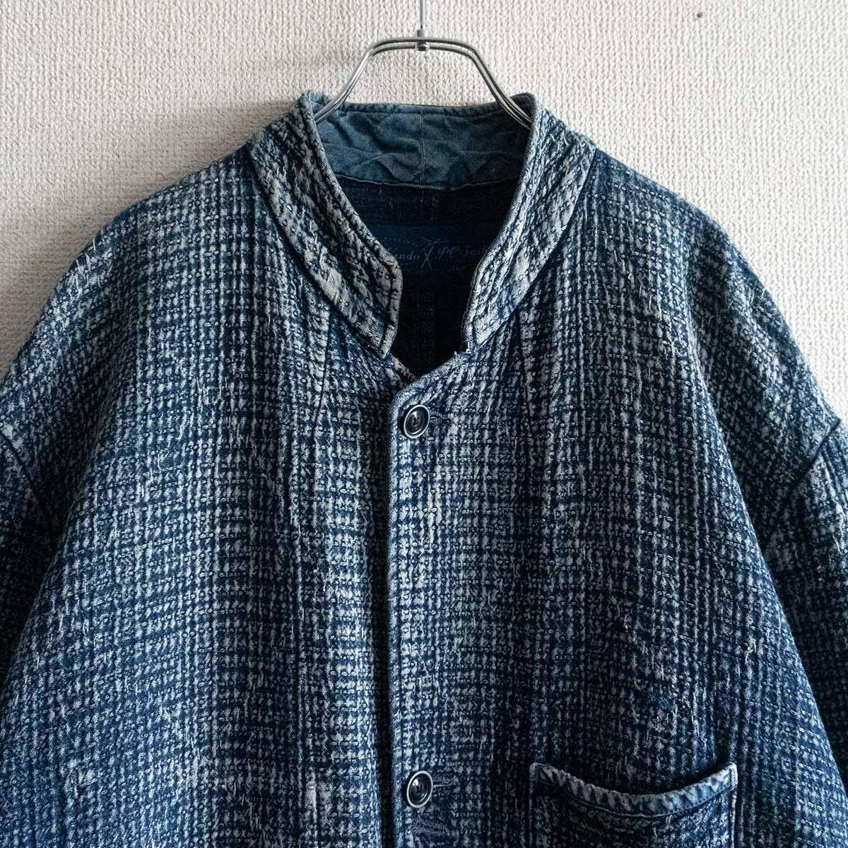 美品】PORTER CLASSIC【SASHIKO SHOP COAT】XL 刺し子 コート