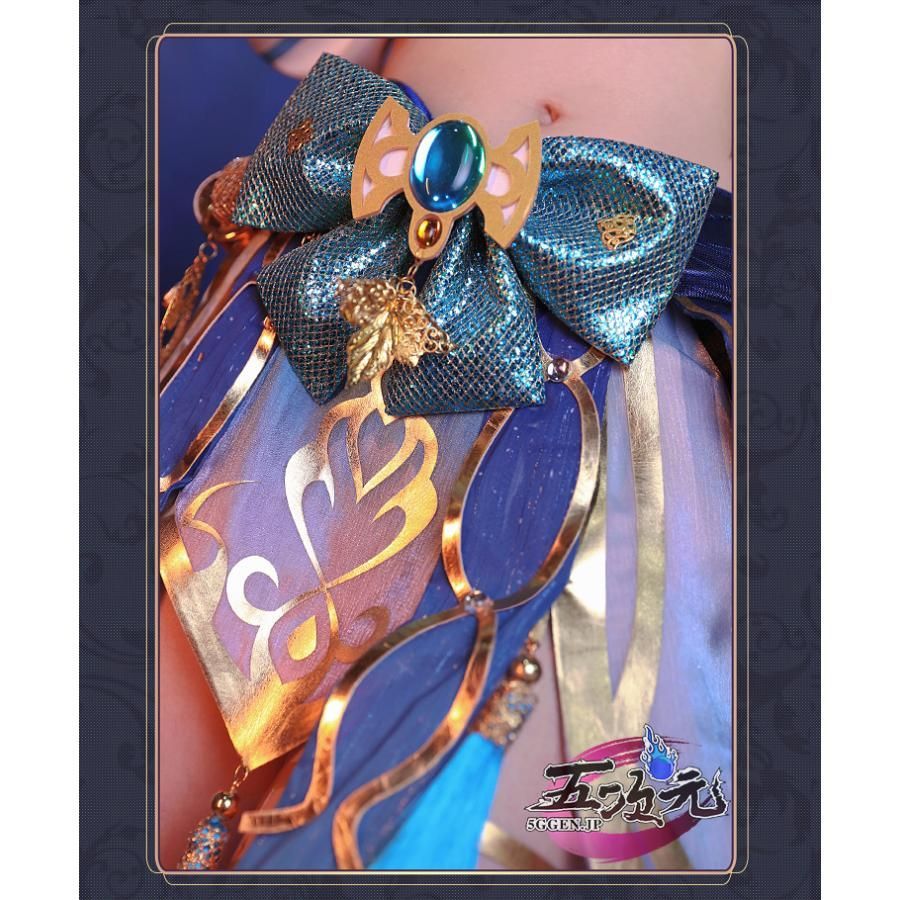 ニィロウ コスプレ ウィッグ 衣装 靴 フルセット 原神 高品質 精巧