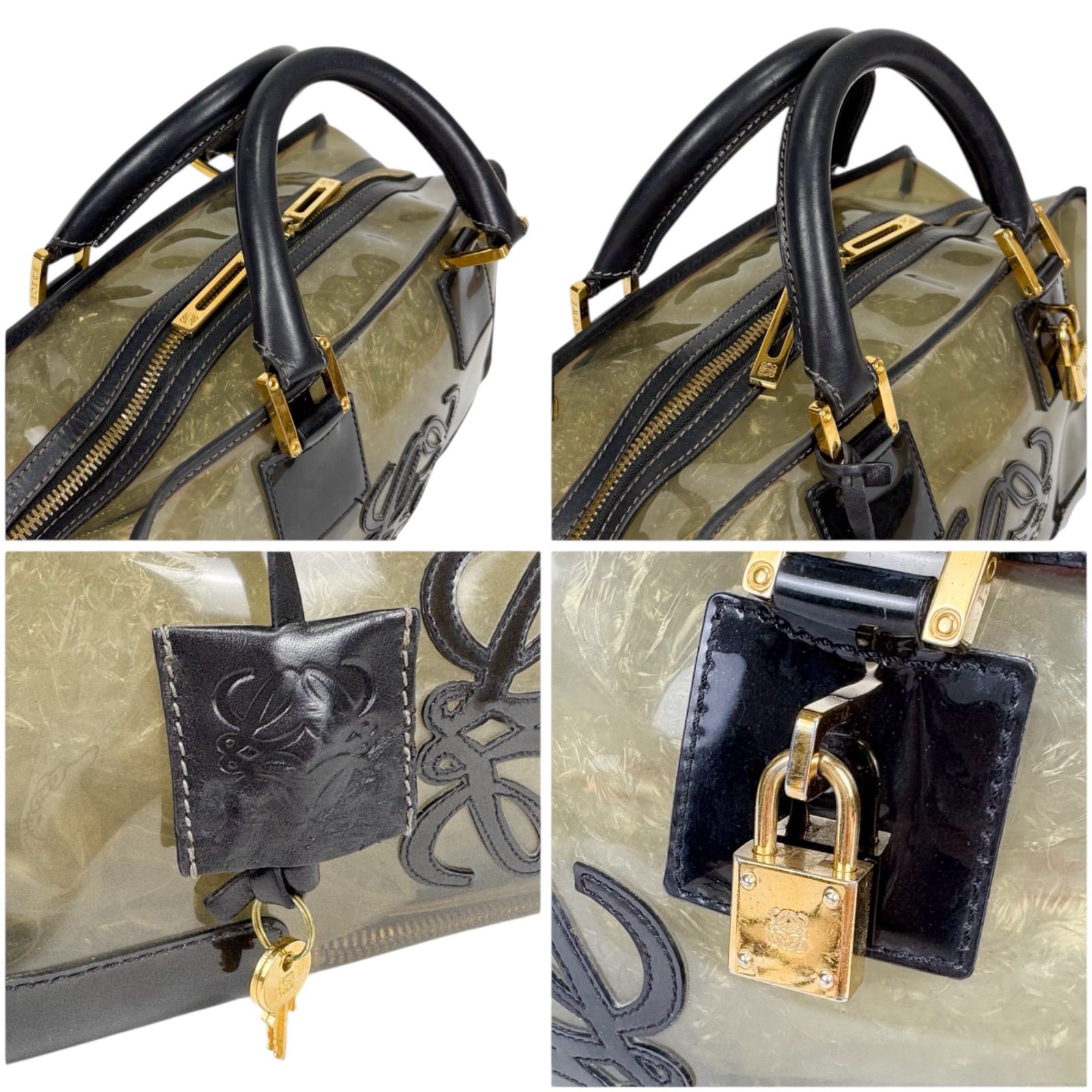 【限定品】Loewe ロエベ アマソナ28 スケルトンバッグ ロエベ LOEWE アマソナ28 クリアバッグ 限定品 リミテッド