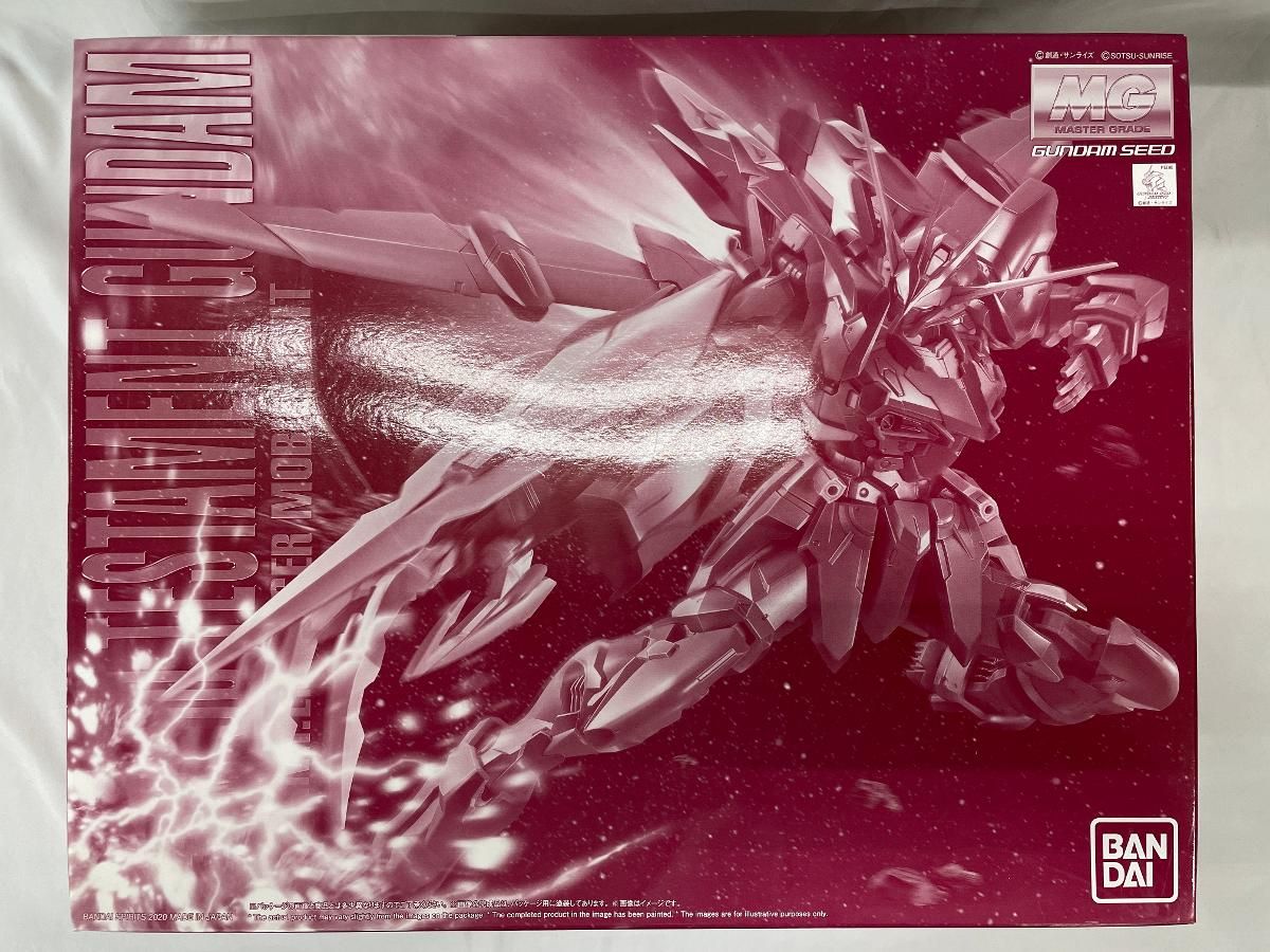 BANDAI - 1/100 MG ZGMF-X12A/RGX-00 テスタメントガンダム 「機動戦士ガンダムSEED DESTINY ASTRAY」 プレミアムバンダイ限定 [5060920] BANDAI SPIRITS バンダイスピリッツ プラモデル 未組立品 1/100 MG ZGMF-X12A/RGX-00 テスタメントガンダム 機動戦士