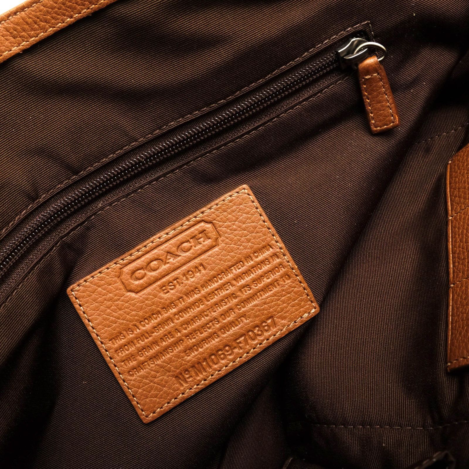 コーチ／COACH ビジネスバッグ F70367 Trans Atlantic Leather E/W