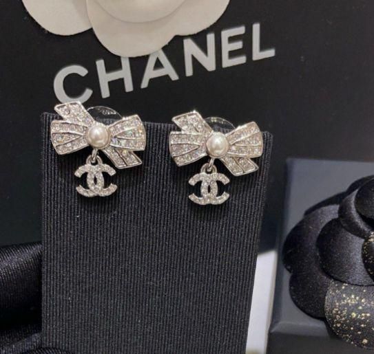 ✨新品✨ CHANEL シャネル ピアス リボン×パール @July jewelry