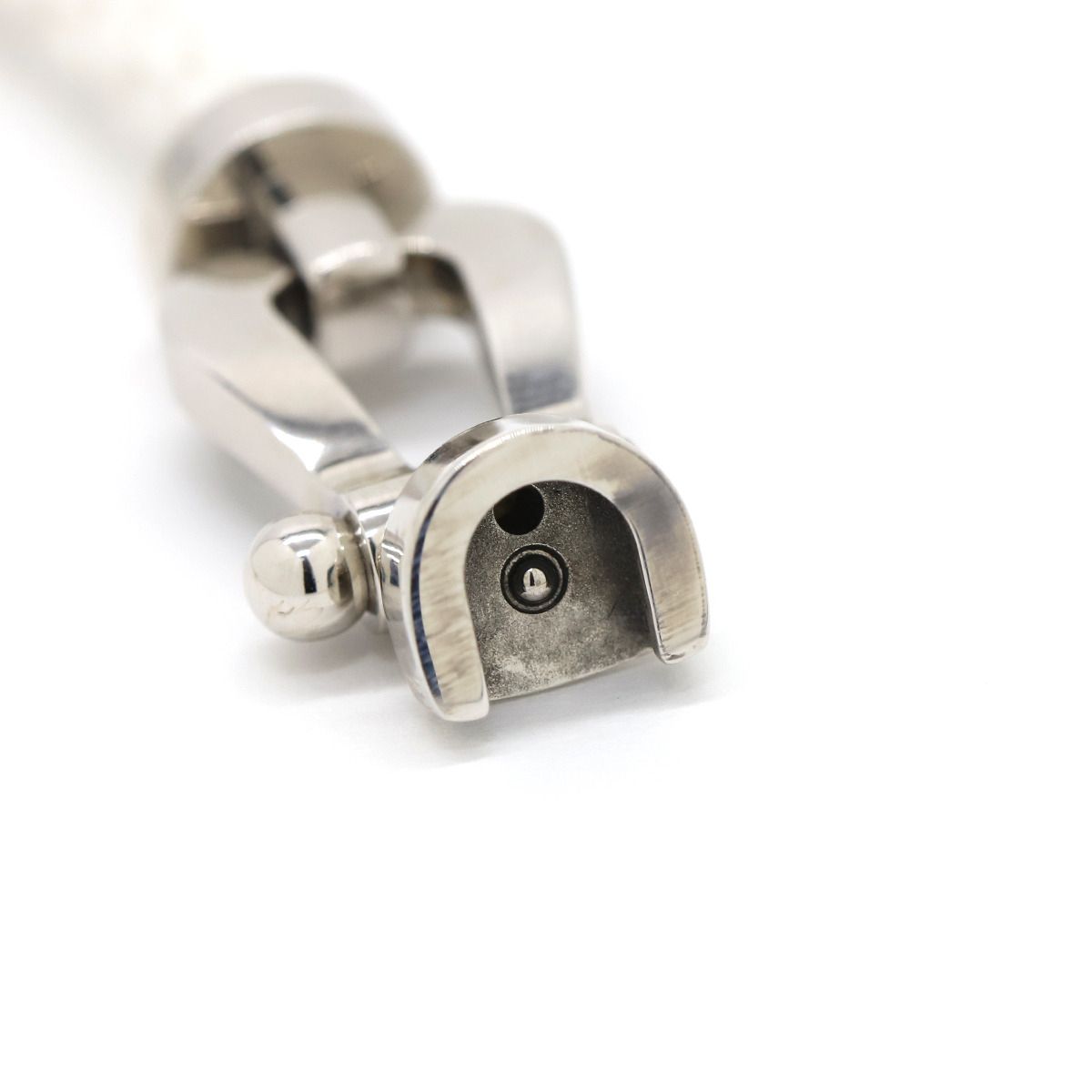 フレッド FRED ブレスレット フォース10 LM K18WG ステンレスケーブル 