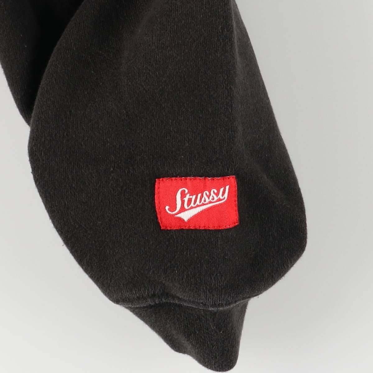 古着 ステューシー STUSSY スウェットプルオーバーパーカー メンズXL