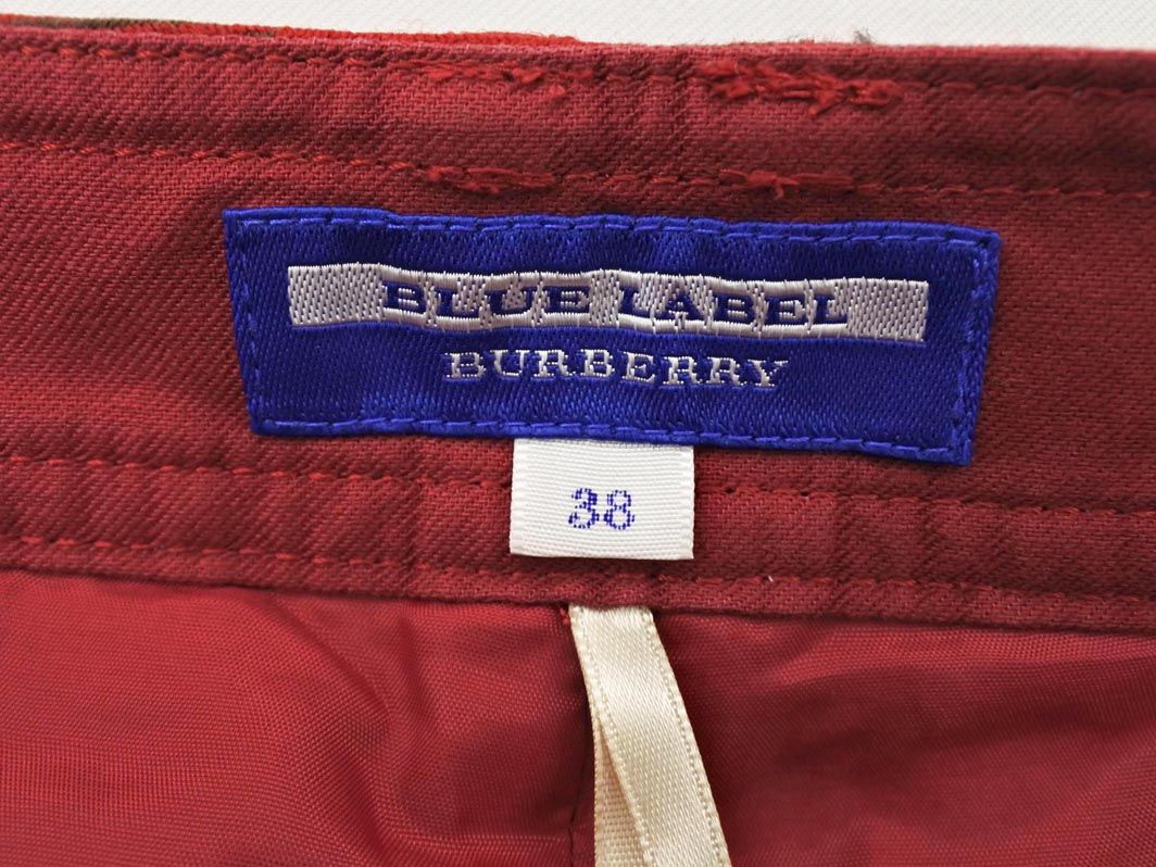 BURBERRY バーバリー ウールパンツ バーバリーブルーレーベル38 BURBERRY BLUE LABEL バーバリーブルーレーベル 日本製 ウール
