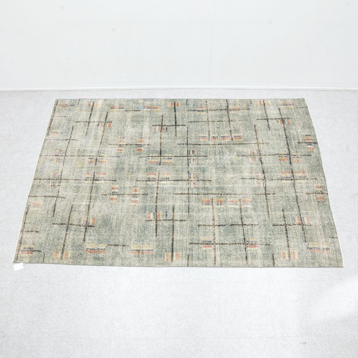 展示品】SUBASI HALI スバシハリ ART DECO VINTAGE RUG JJ50