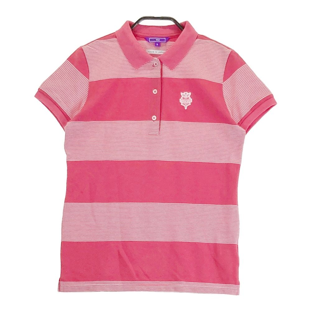 サイズ：S BEAMS GOLF ビームスゴルフ PURPLE LABEL 半袖ポロシャツ
