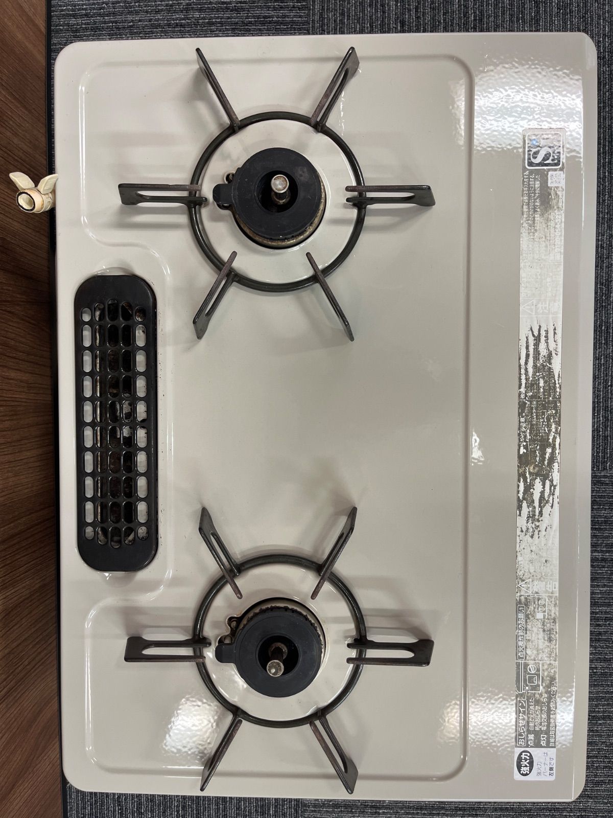 S265 ⭐ リンナイ 都市ガス 水無し片面焼 左強火 KGM33NBEL