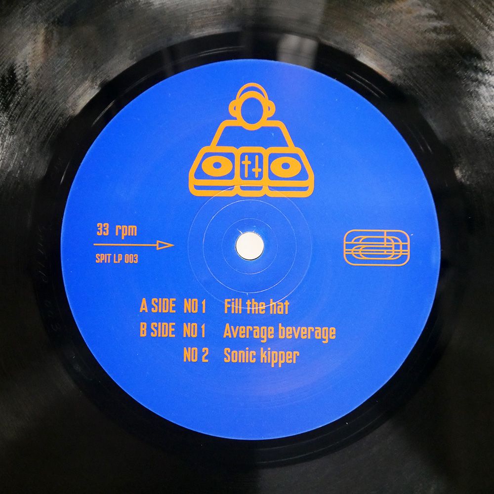 スウェーデン盤 ATMOS/HEADCLEANER/SPIRAL TRAX SPITLP003 LP
