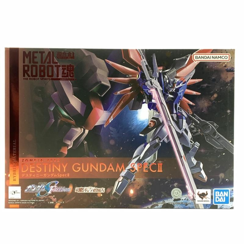 中古】未開封）METAL ROBOT魂 ＜SIDE MS＞ デスティニーガンダムSpecII 