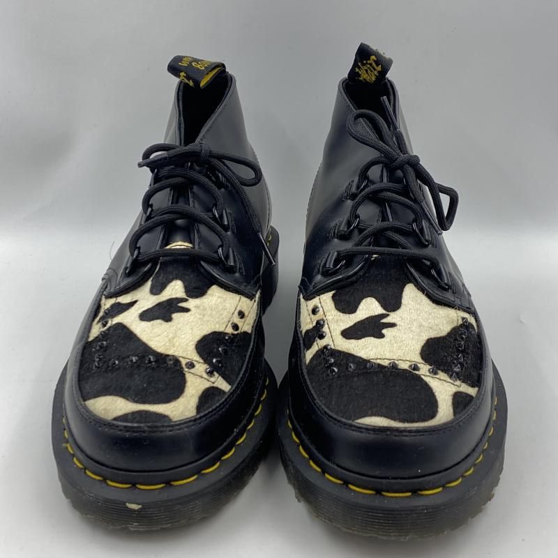 Dr.Martens RAMSEY CHUKKA 牛柄 ブーツ 希少】Dr.Martens RAMSEY CHUKKA 牛柄 ブーツ - メルカリ