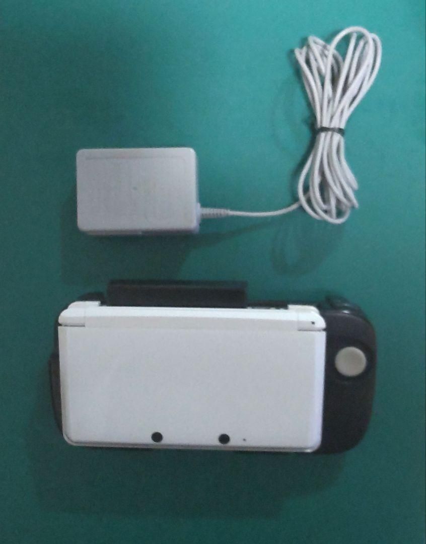 ニンテンドー3DS - F82【純正拡張スライドパッド付】Nintendo 3DS Pure White ニンテンドー3DS - F82【純正拡張スライドパッド付】Nintendo