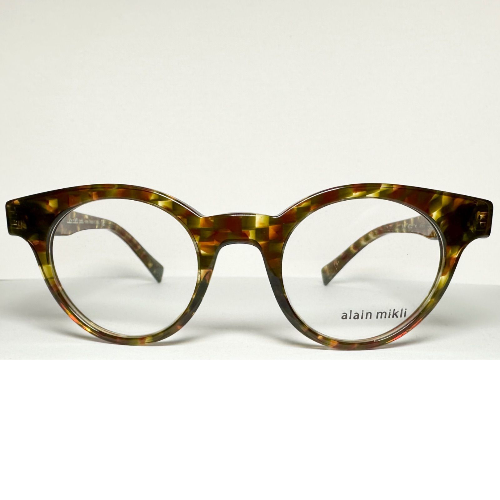Alain Mikli 新品 未使用 イタリア製 Frame France フレームフランス アランミクリ A03090 002 Noe