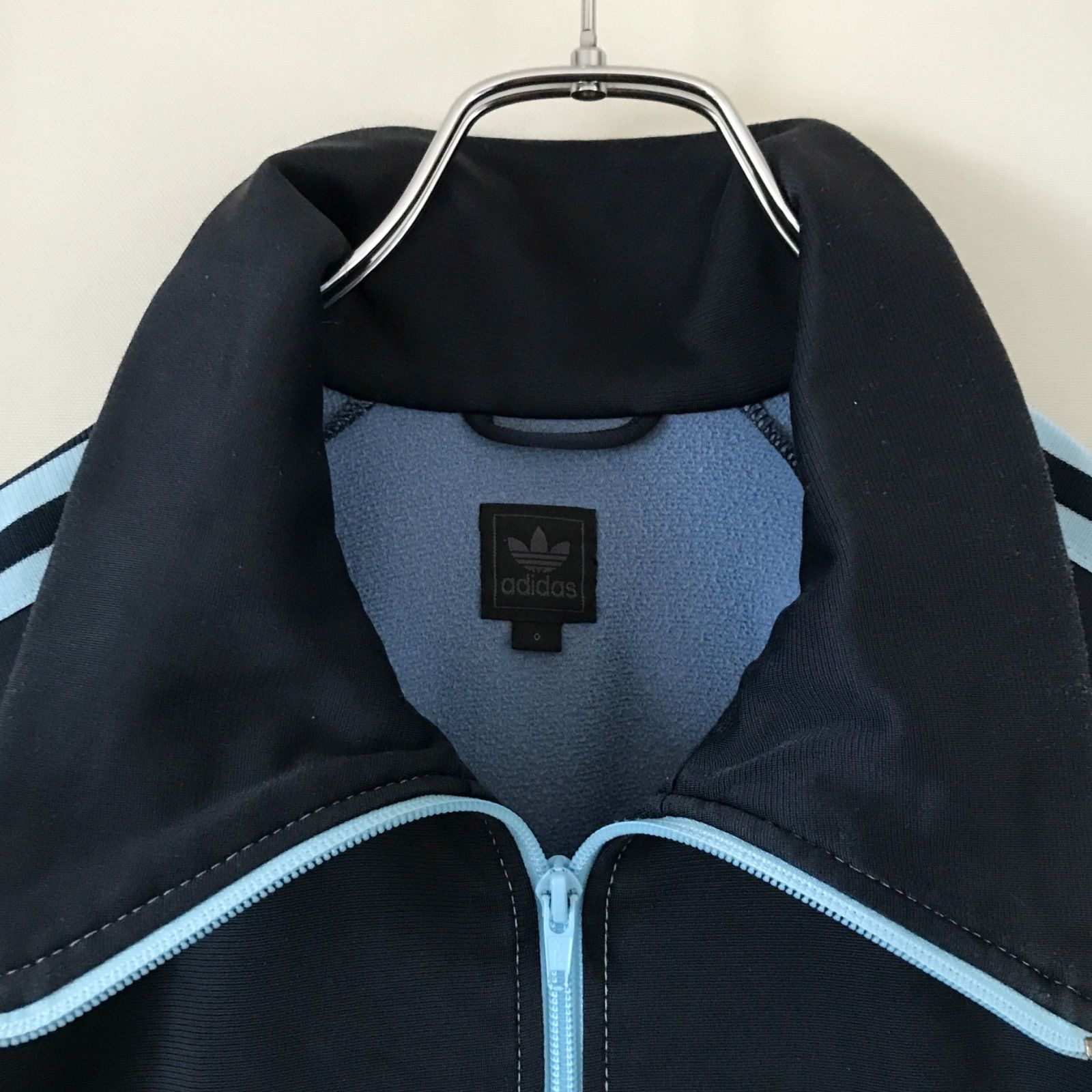 adidas アディダス☆70sビンテージ/レプリカトラックトップ☆曲がり 