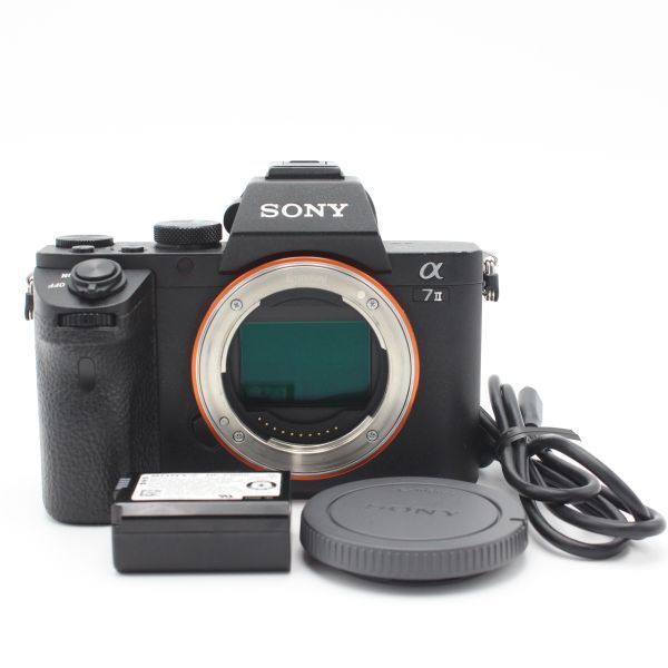 □美品□ SONY ミラーレス一眼カメラ α7II ボディ(レンズなし
