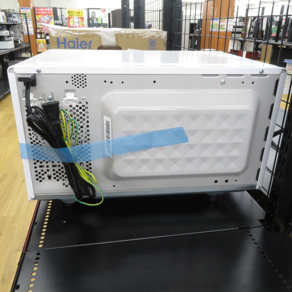 【新品未使用】Haier ハイアール 電子レンジ JM-FH18E2 単機能 Haier ハイアール 電子レンジ JM-FH18E2-W ホワイト JMFH18E2W