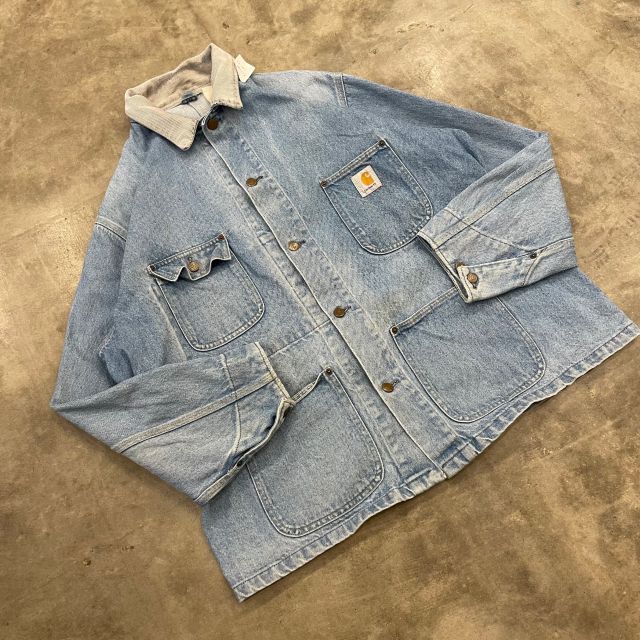 carhartt / カーハート】カバーオール デニムジャケット - メルカリ