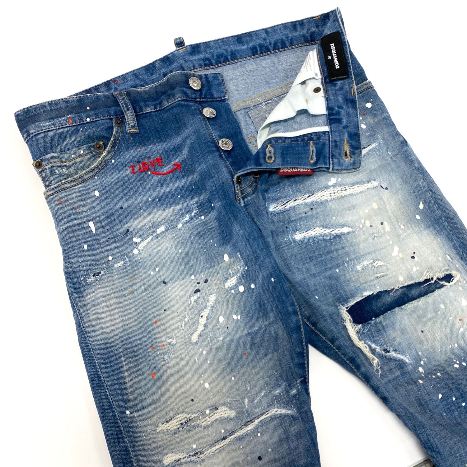 21i29 《美品》DSQUARED2 ディースクエアード Sexy Twist Jean 