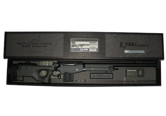 東京マルイ] L96 AWS ODストック エアコッキングライフル (中古