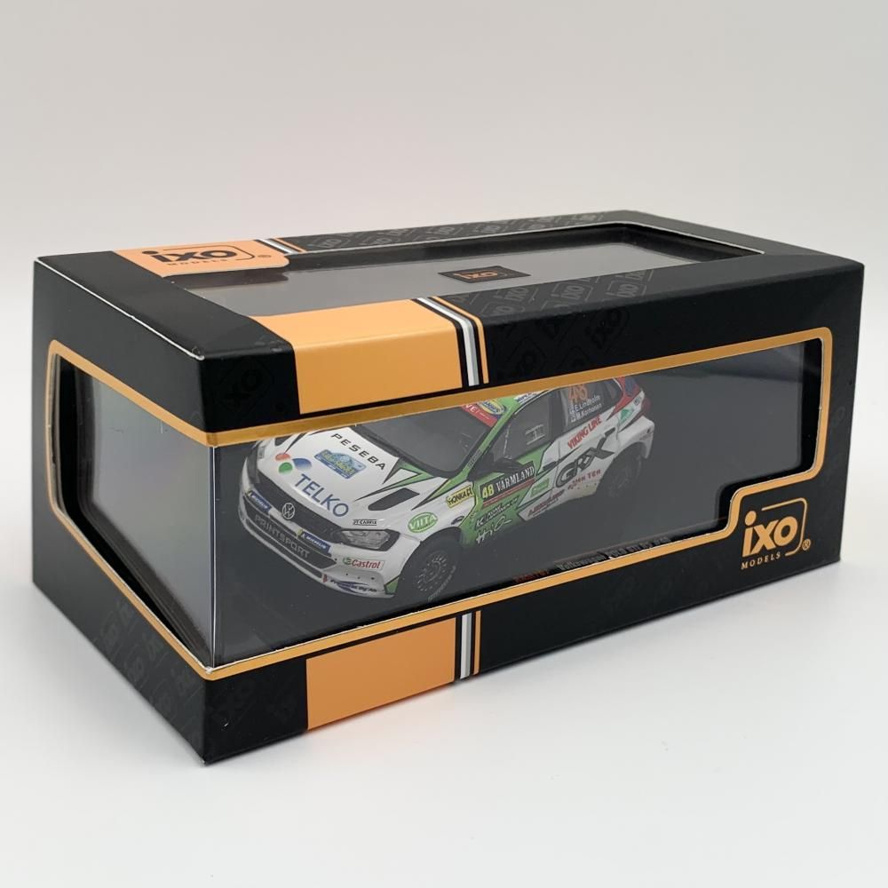 【中古】開封 ixo イクソ 1/43 VW ポロ GTI R5 2019年ラリー・スウェーデン #48 M.Korhonen / E.Lindholm[17]