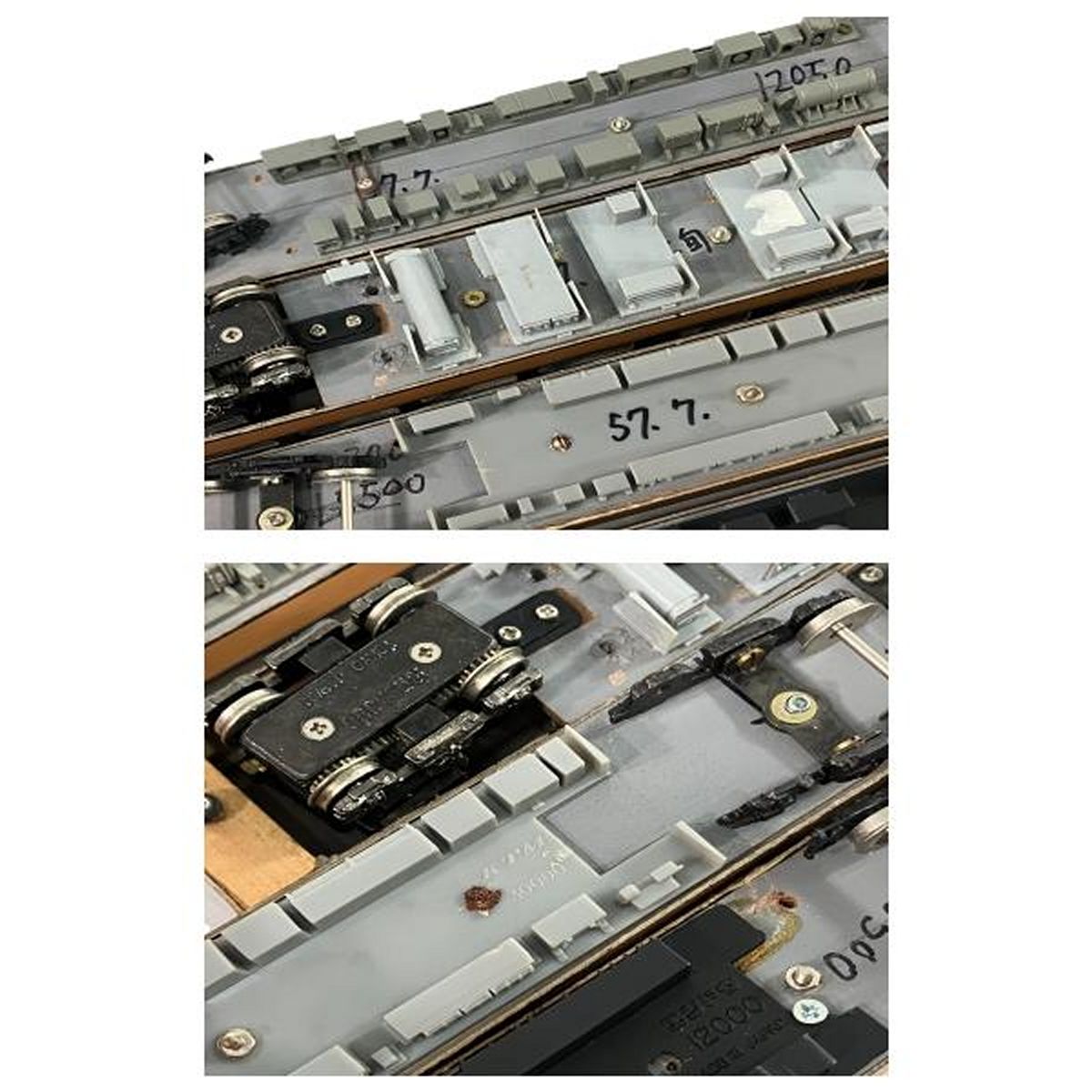 メーカー不明 近鉄 12200系 新スナックカー 4両セット ペーパー