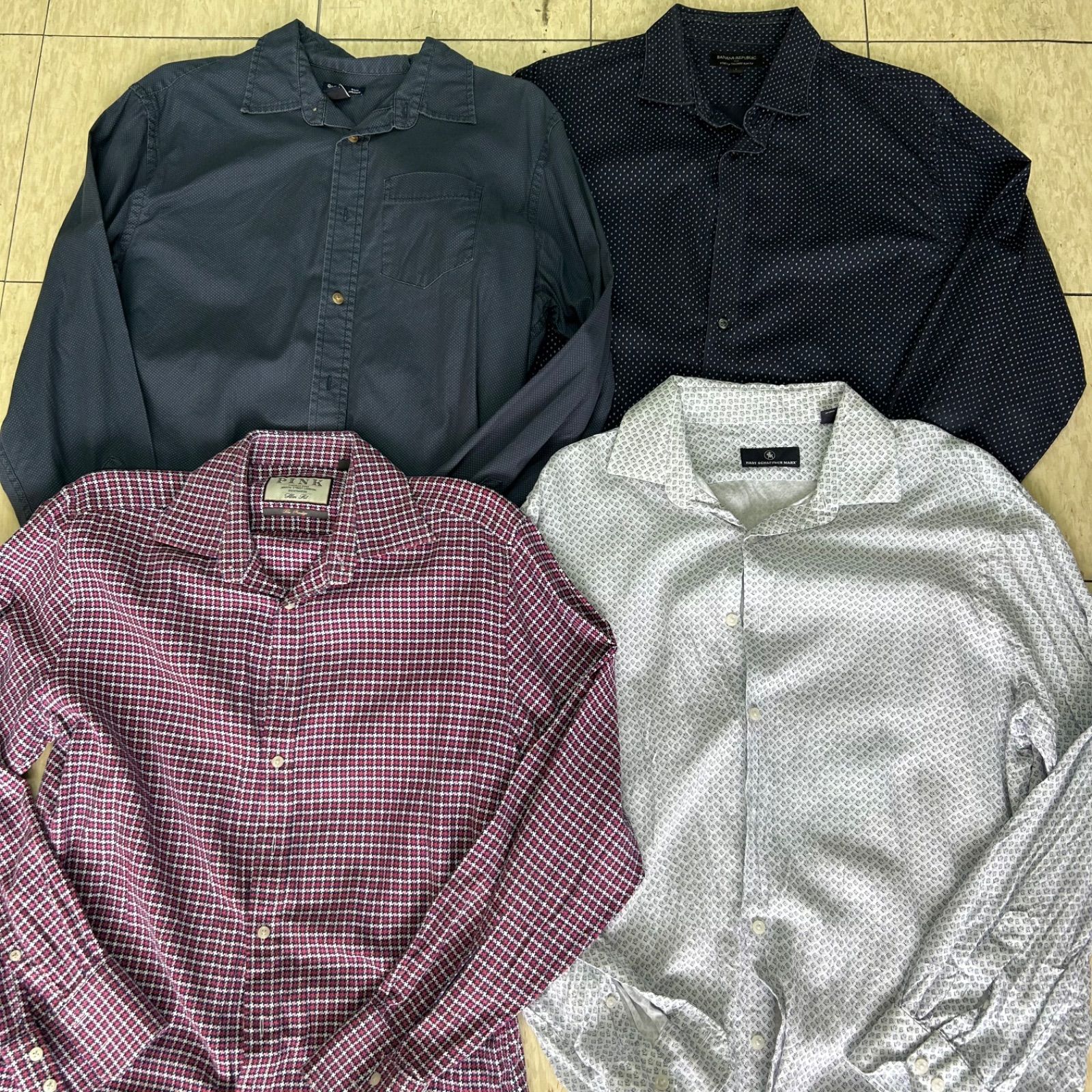 ※たけちゃん　THE NORTH FACE キッズブーツ 黒 18.0cm 40枚セット まとめ売り 長袖シャツ 輸入古着 1枚当たり160円