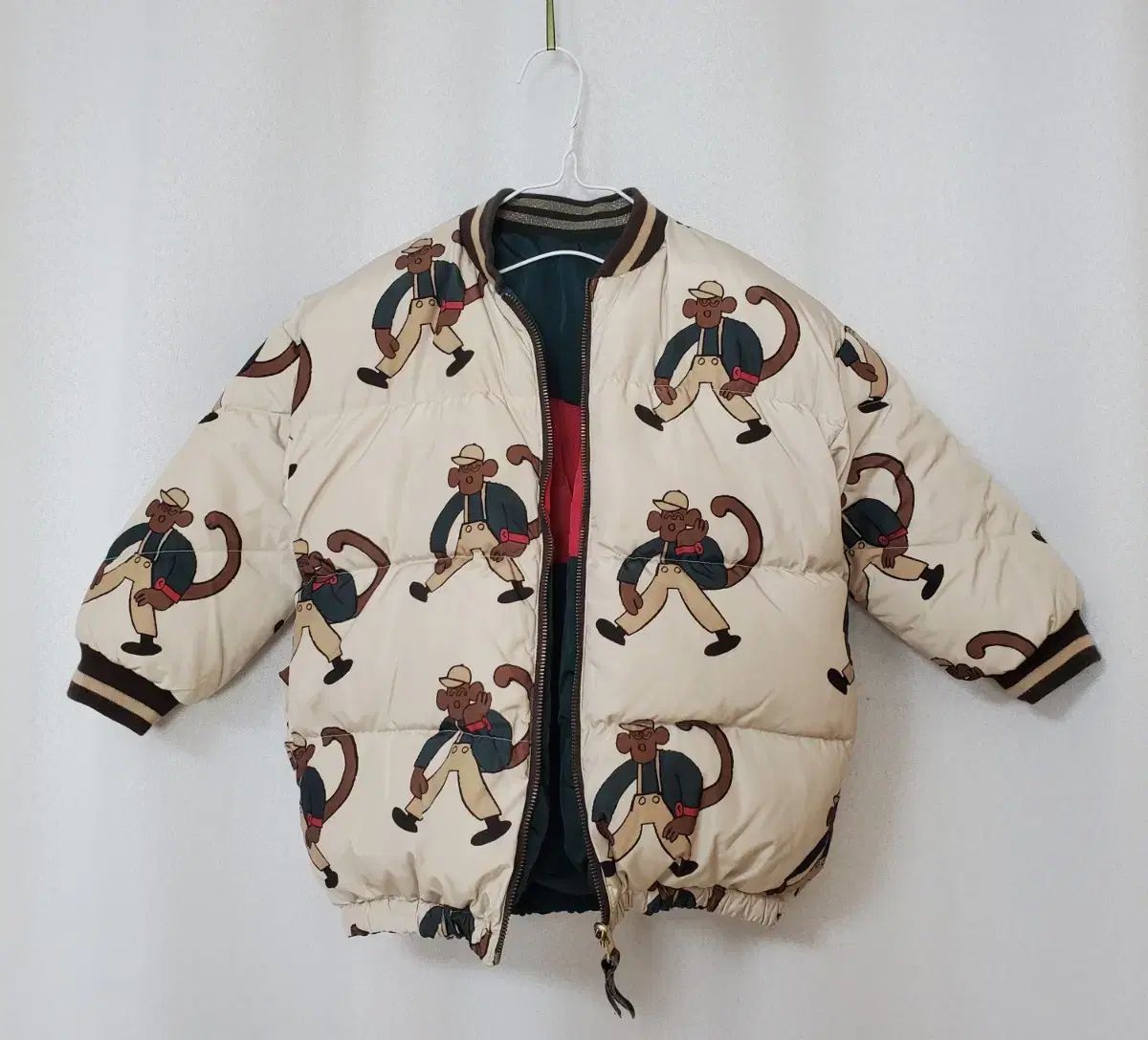 リミテドゥドゥ リバーシブル ダックダウン M 100 5-6 キッズ