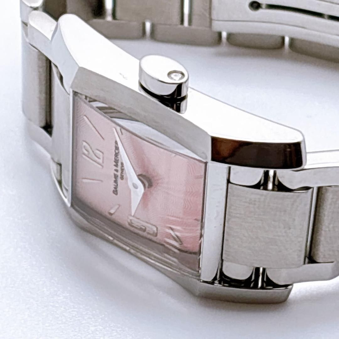 349 ボーム&メルシエ 65488 ディアマント デイト スクエア 腕時計