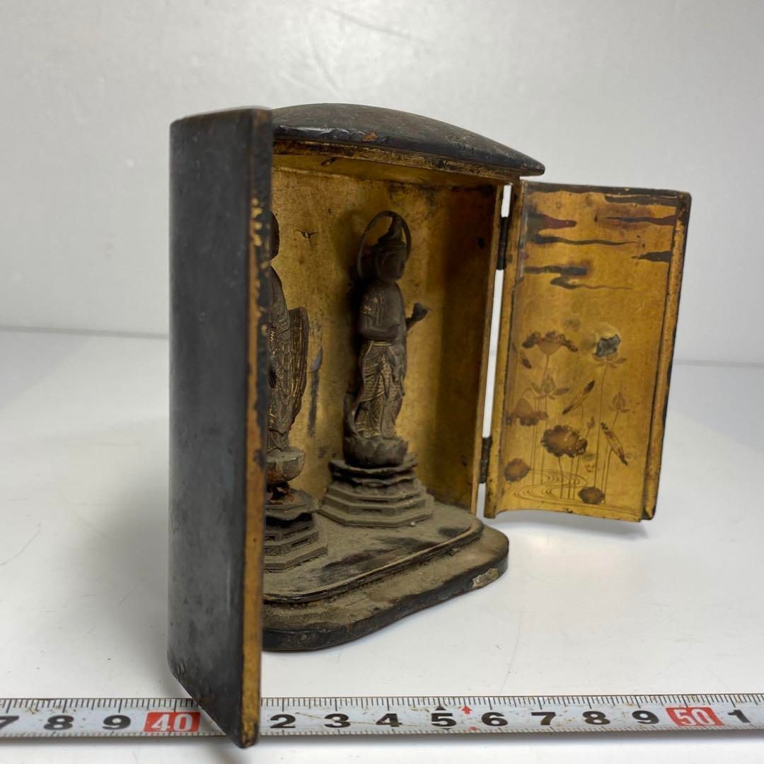 時代 厨子入 仏像 トトヒサ 東さ6-0716☆2F - メルカリ