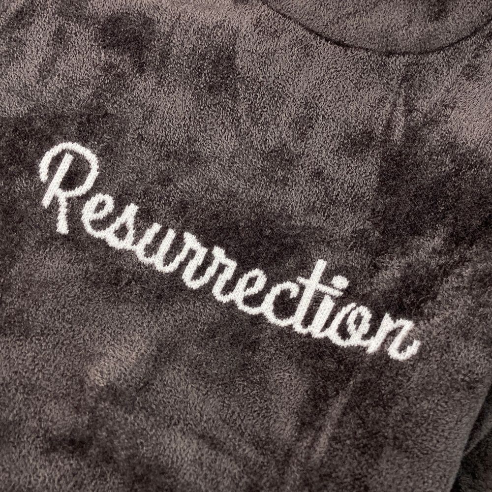 サイズ：L RESURRECTION レザレクション  長袖ニットセーター  グレー系 [240101492956] ゴルフウェア レディース ストスト サイズ：L RESURRECTION レザレクション 長袖ニットセーター