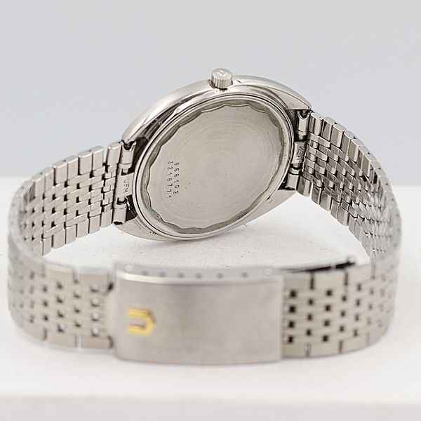 1円 稼働 良品 ユニバーサルジュネーブ AT/自動巻 ポールルーター 黒文字盤ラウンド メンズ腕時計 0593010SMD 1円～H ファン必見 UNIVERSAL GENEVE ユニバーサルジュネーブ ギルト